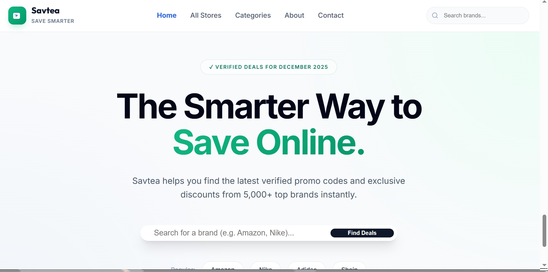 Savtea – High-Conversion Coupon & Deal Platform