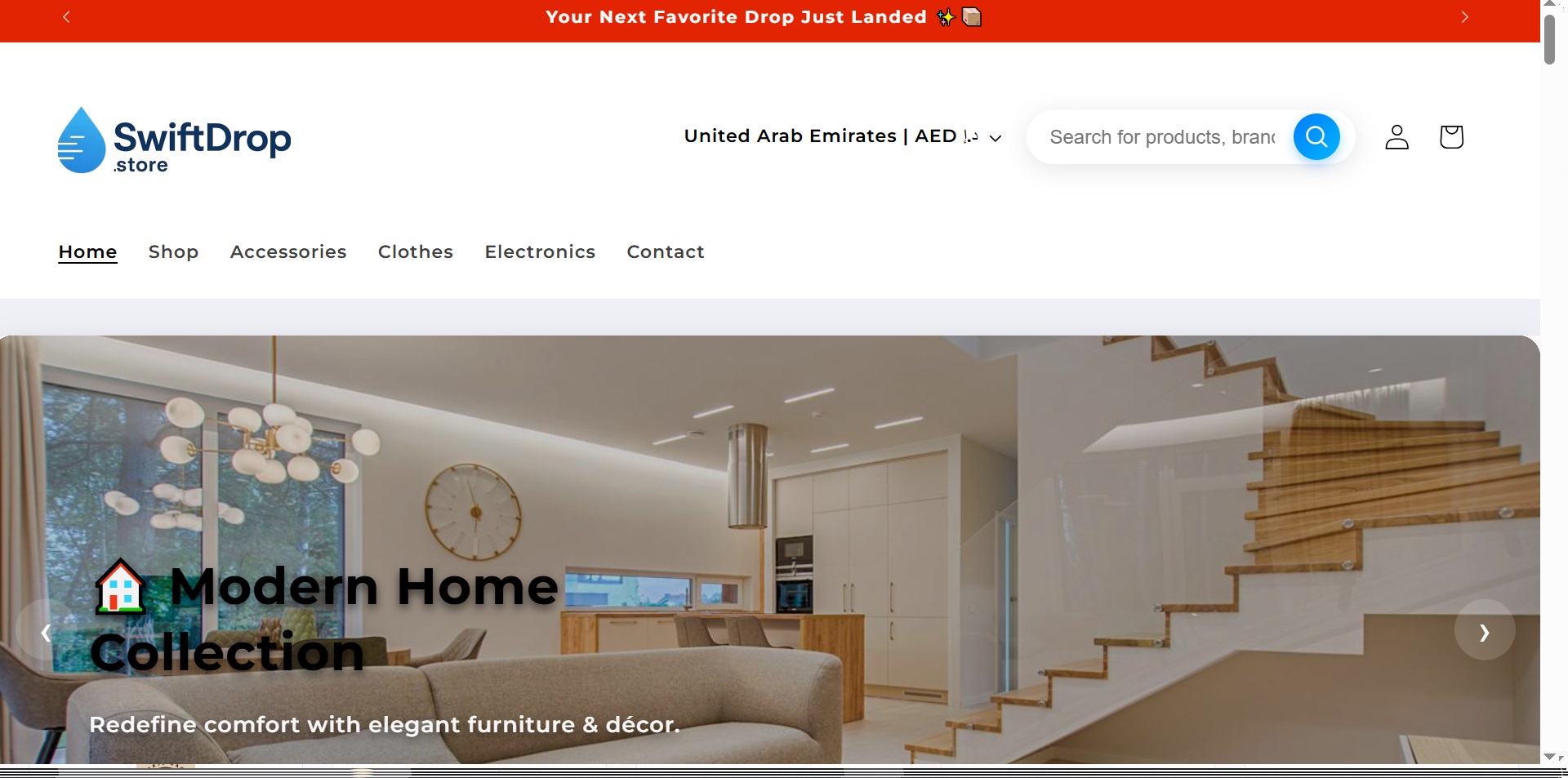 SwiftDrop – Global Multi-Category E-commerce Store